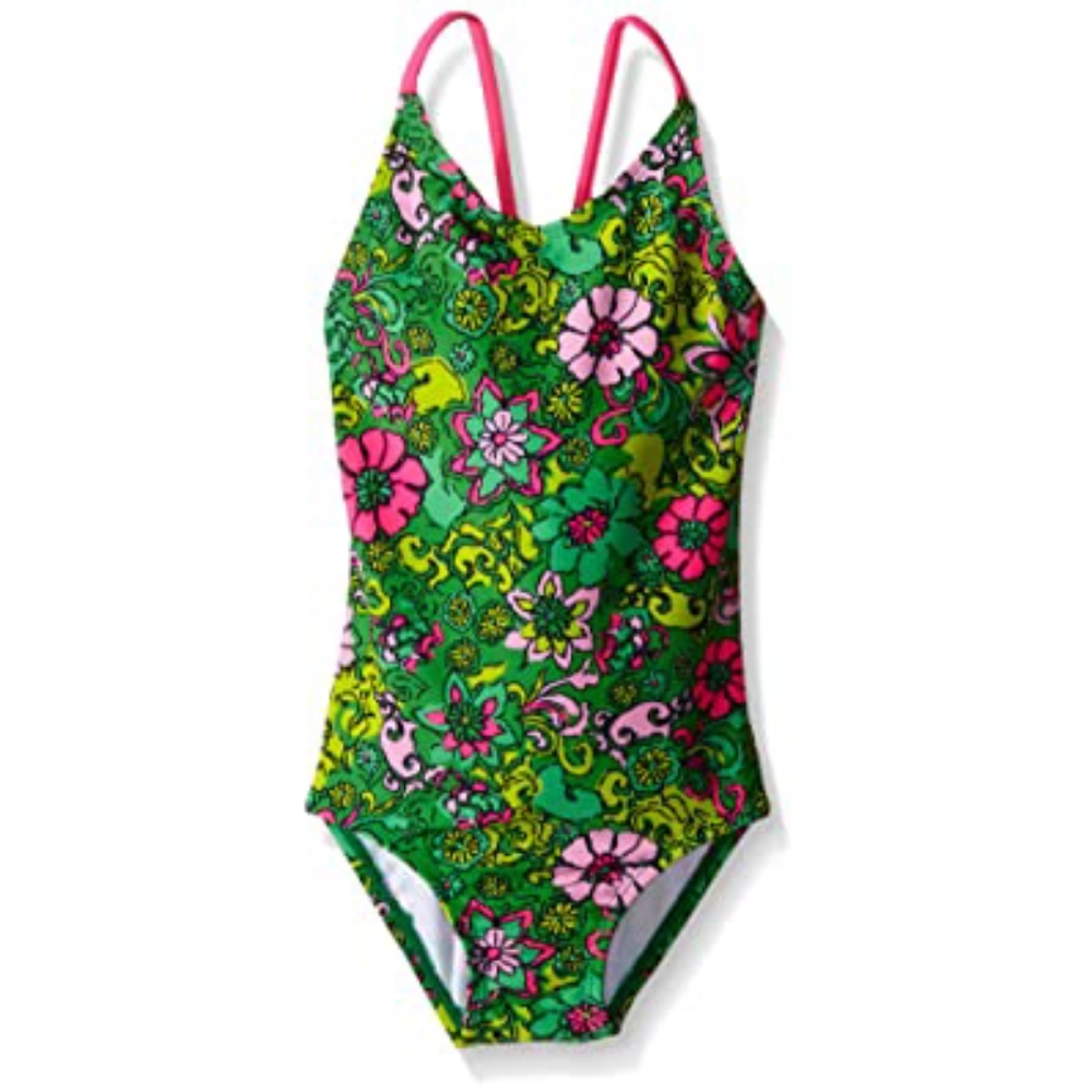 Kanu Surf big girls Karlie flower one piece swimsu
